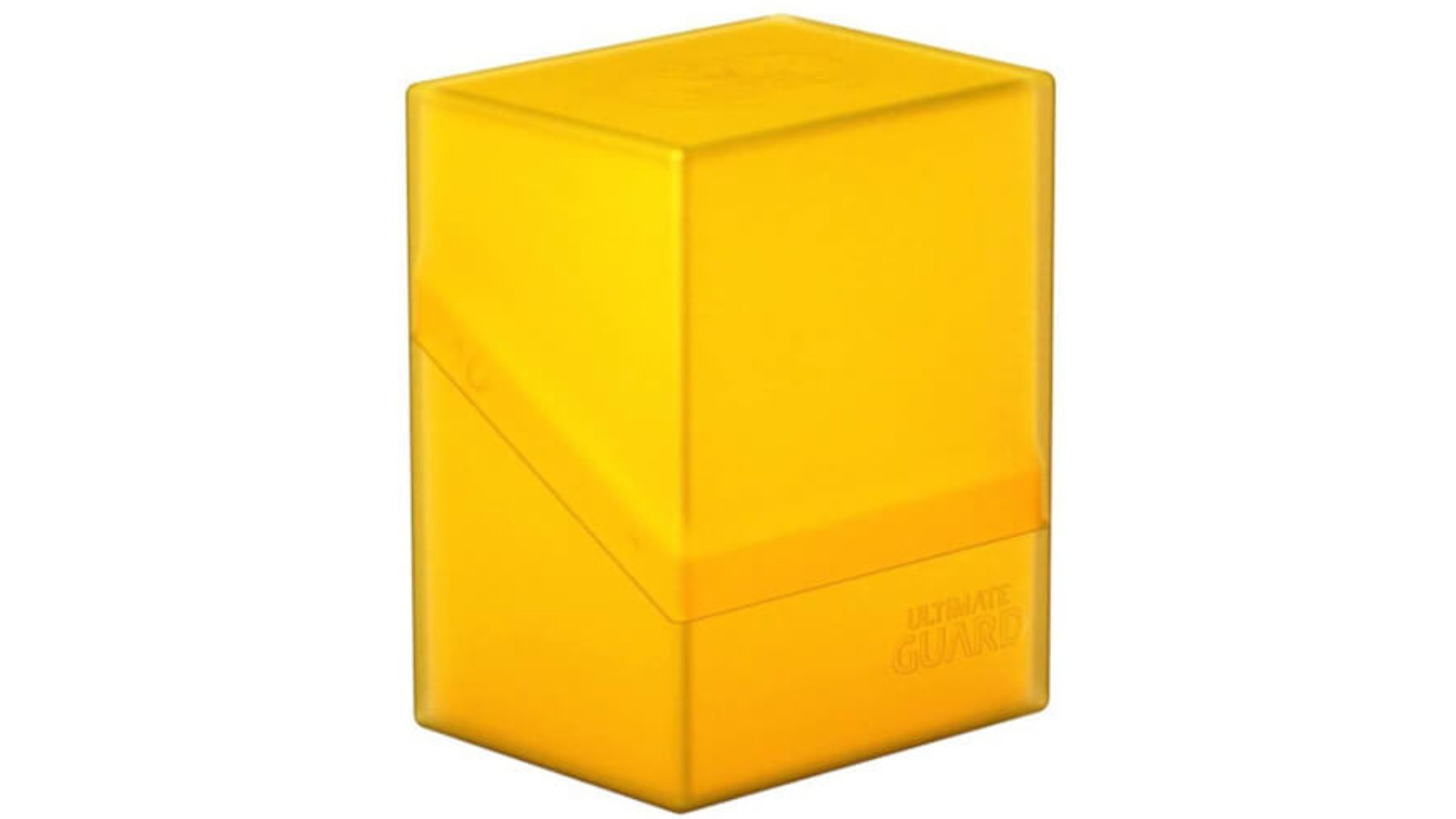 Ultimate Guard 80 Standard Size Boulder Card Deck Case - Amber