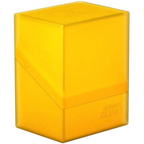 Ultimate Guard 80 Standard Size Boulder Card Deck Case - Amber