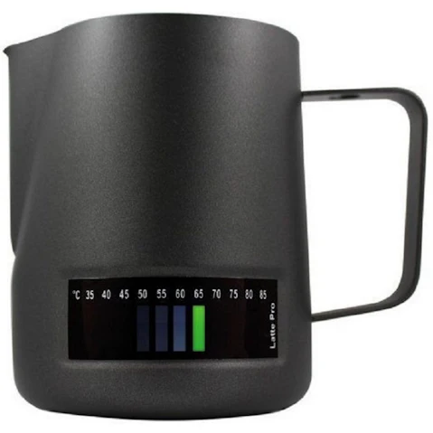 Latte Pro 480ml Milk Frothing Jug - Black