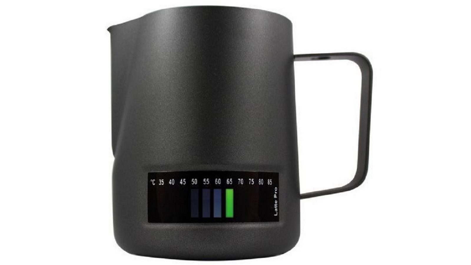 Latte Pro 600ml Milk Frothing Jug - Black