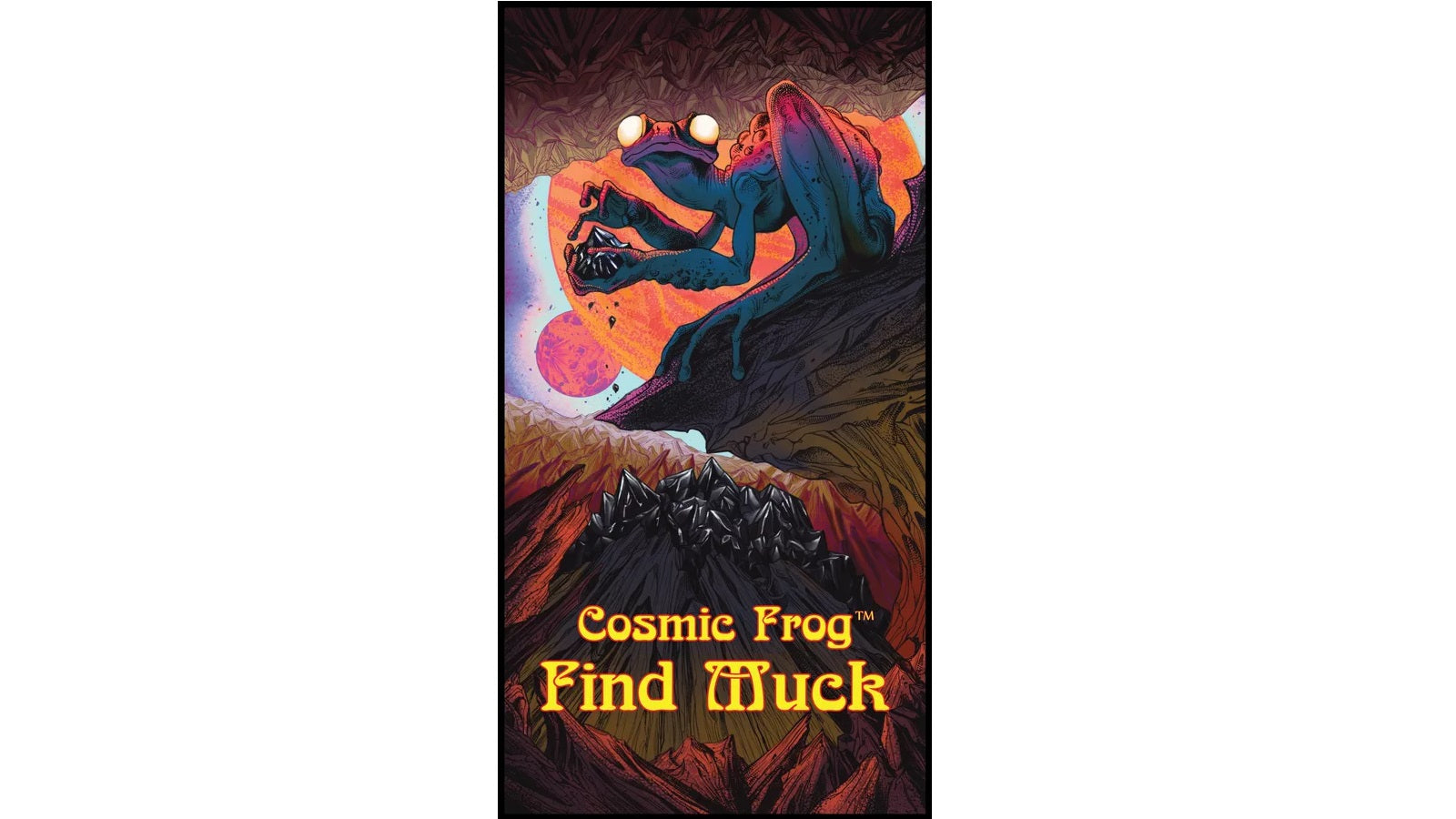 Devious Weasel Cosmic Frog Find Muck Board Game