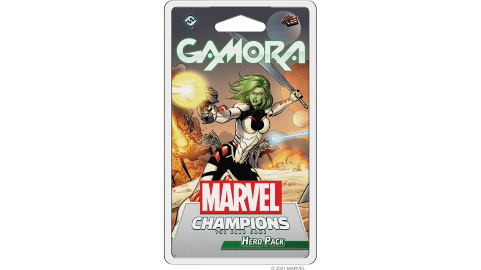 Fantasy Flight Games Marvel Champion the Gamora Hero Card Game