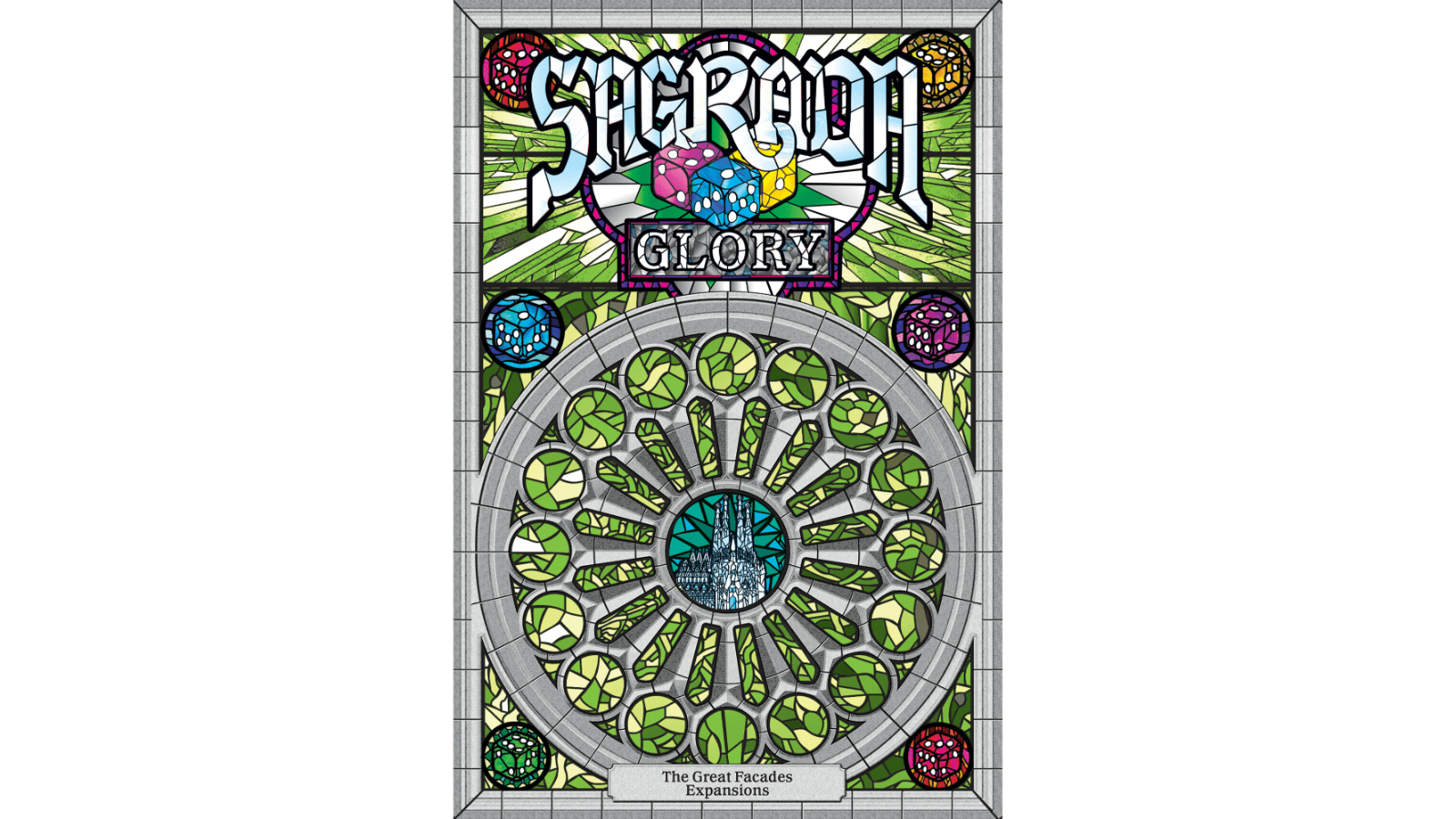 Floodgate Games Sagrada Glory the Great Facades Expansion Board Game