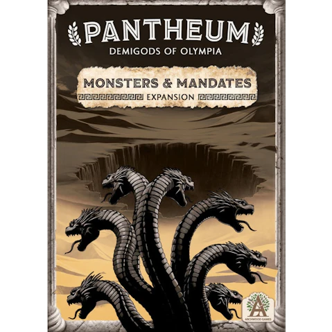 Archwood Games Pantheum Monsters and Madates Expansion Board Game