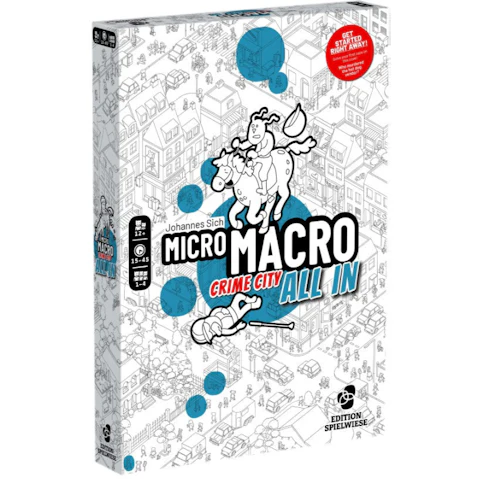 Edition Spielwiese MicroMacro Crime City All-in Board Game