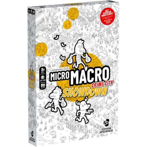 Edition Spielwiese MicroMacro Crime City Showdown Board Game