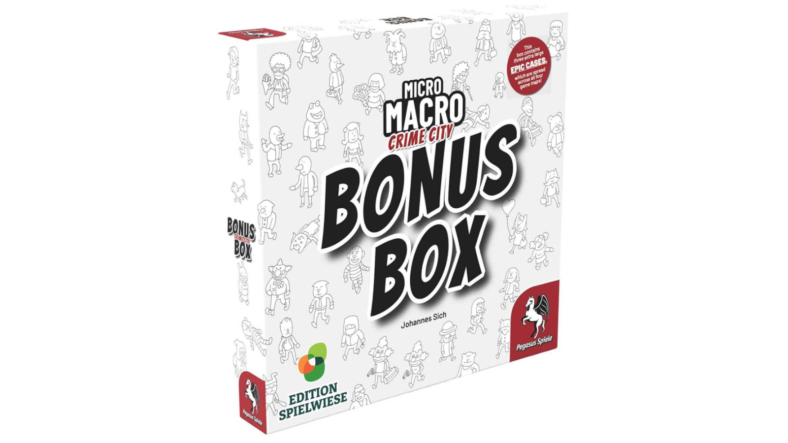 Edition Spielwiese MicroMacro Crime City Bonus Box Board Game
