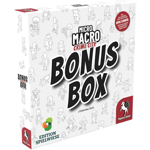 Edition Spielwiese MicroMacro Crime City Bonus Box Board Game