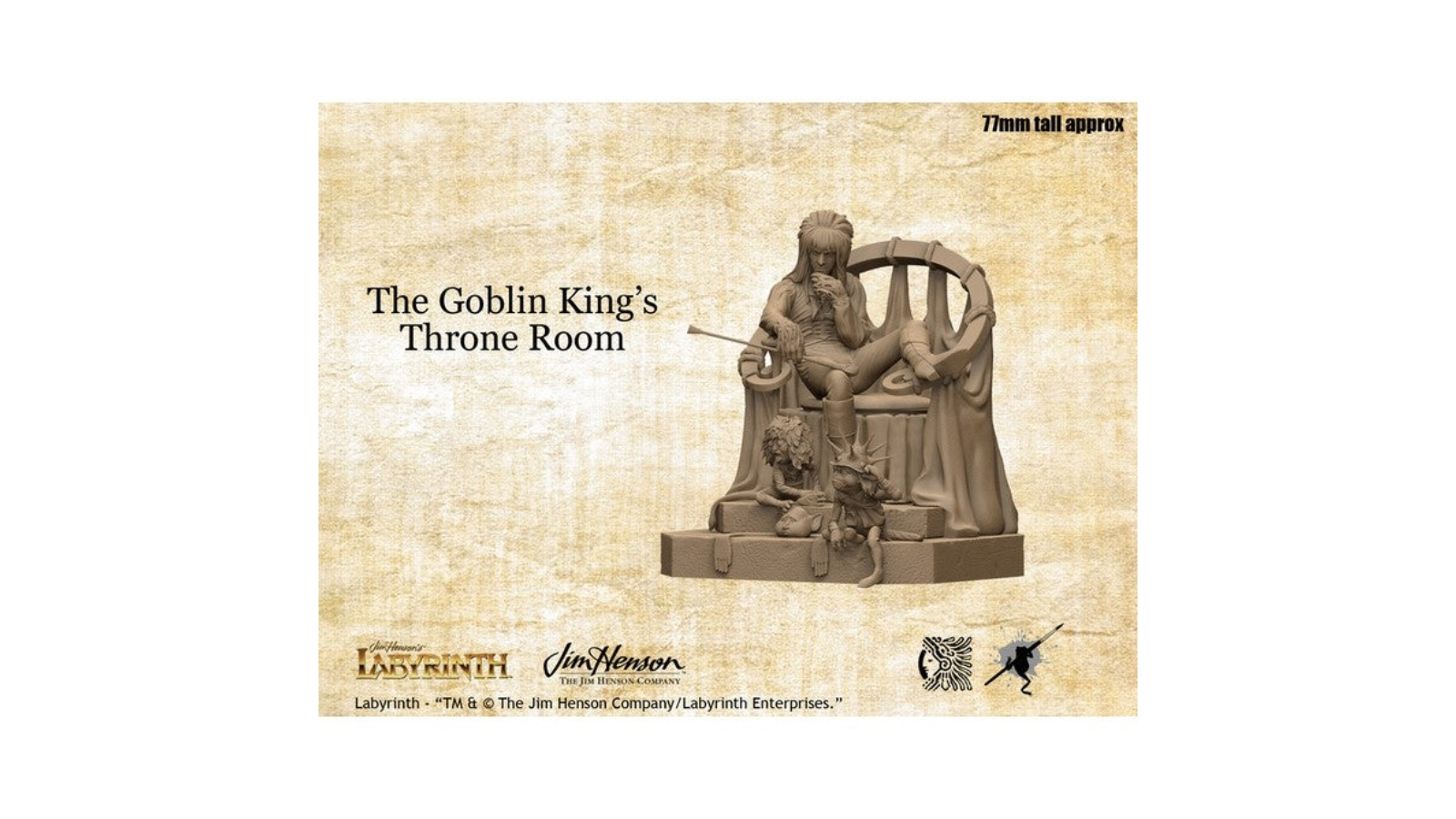 Brokentoad Jim Henson's Collectible Model the Goblin King's Throne Room