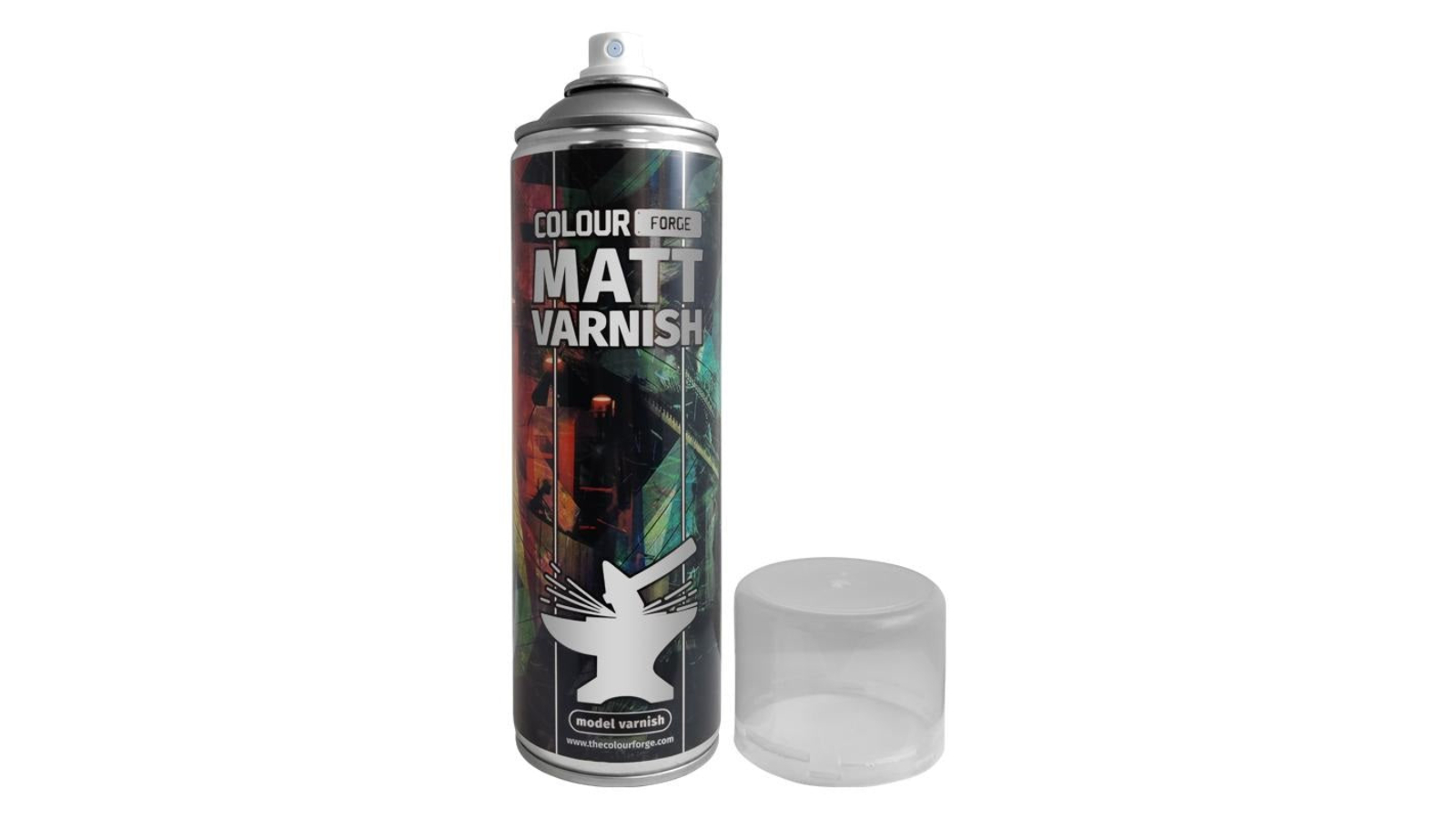 Colour Forge 500ml Aerosol Spray Primer - Matt Varnish