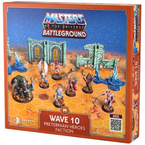 Archon Studio Master of the Universe Battleground Wave 10 Preternian Heroes Faction Board Game
