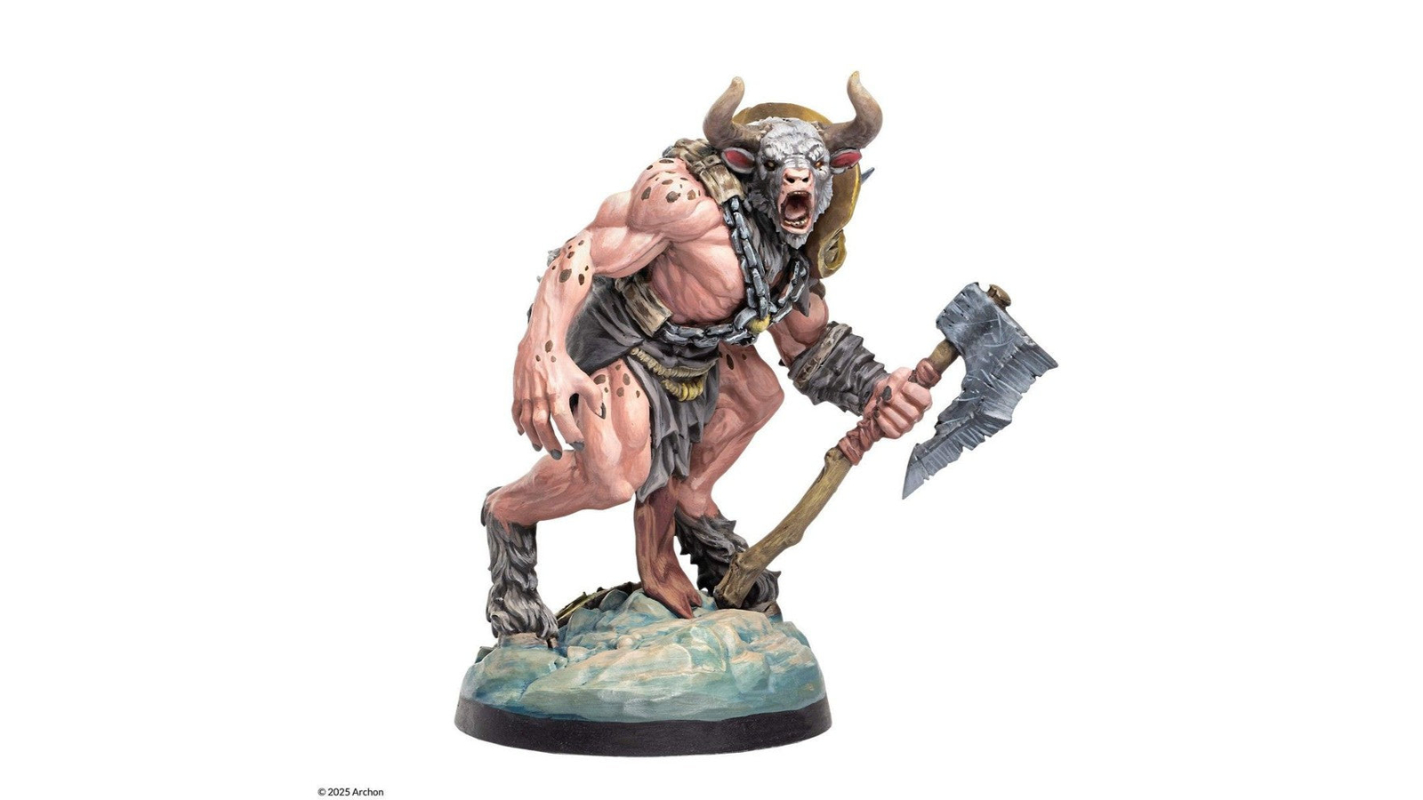 Archon Studio Dungeon and Laser Miniature Minotaur Board Game
