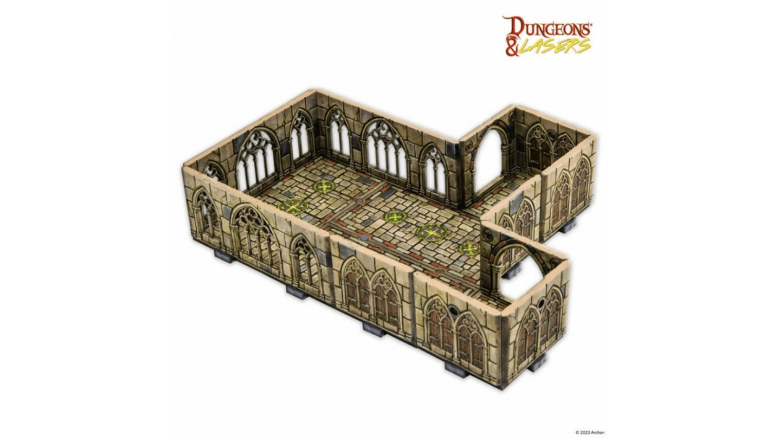 Dungeons & Lasers Expansion Bits Cursed Cathedral