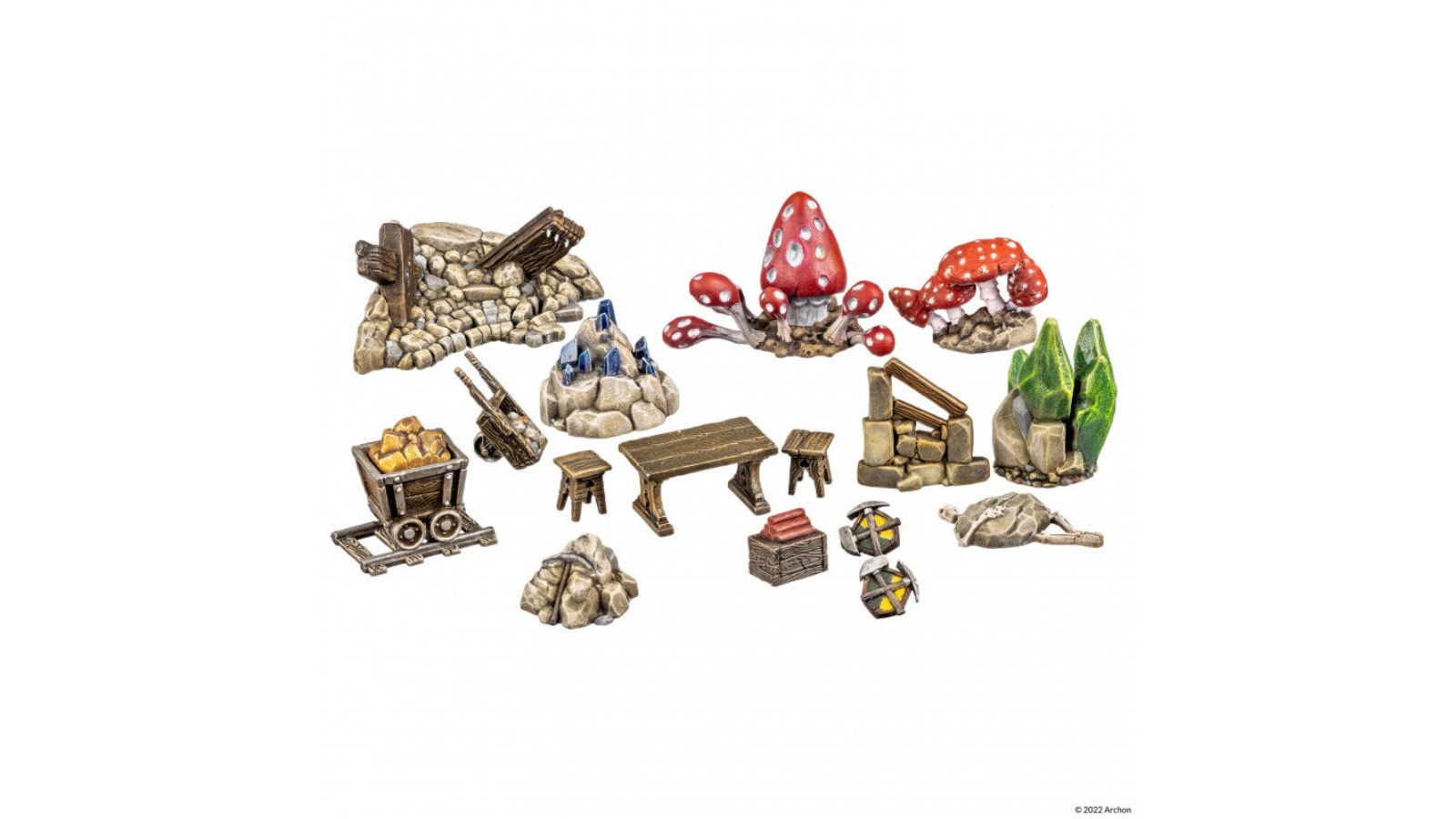Archon Studio Dungeon and Laser Wall Dwarven Mine Props