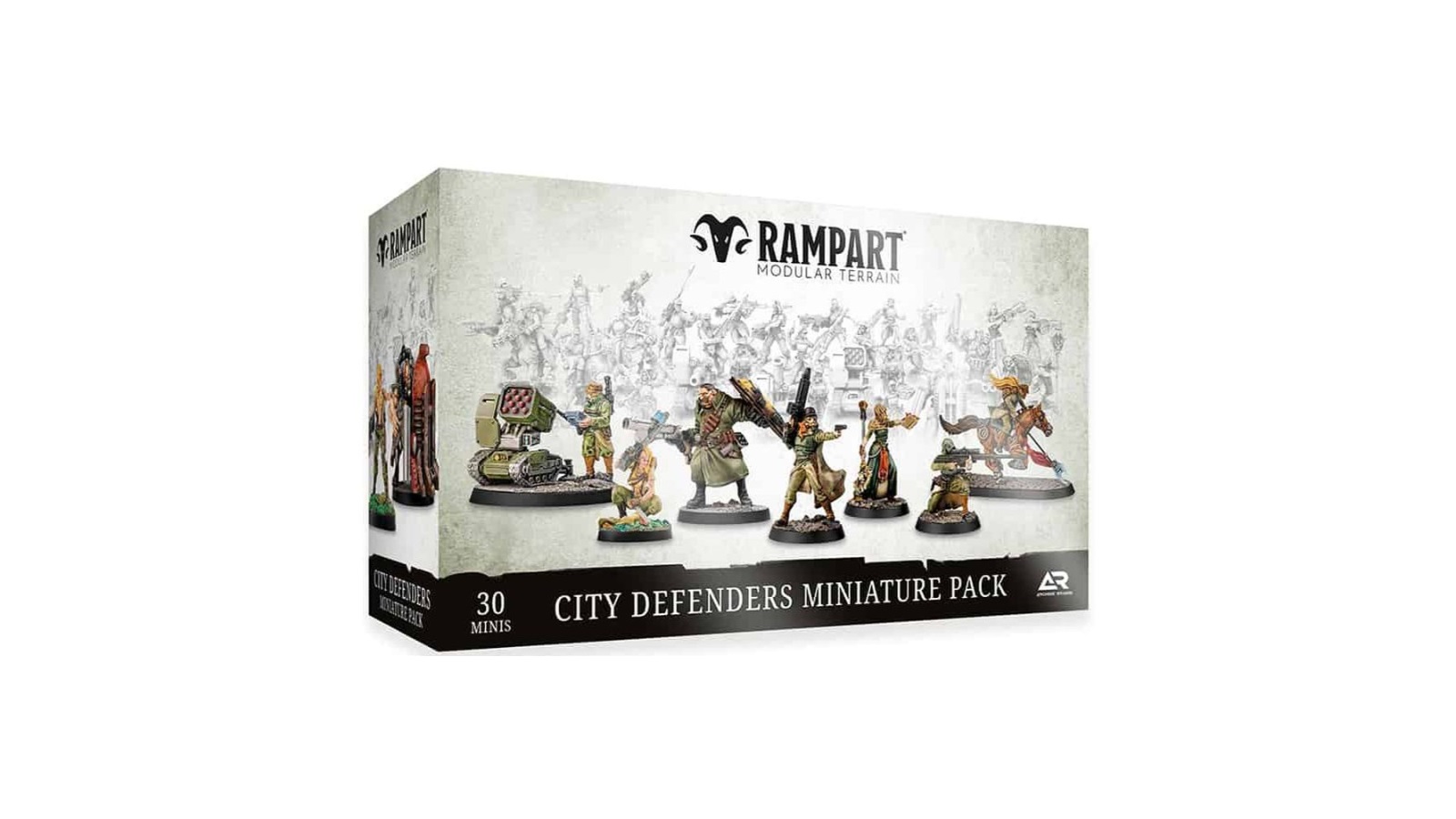 Dungeons & Lasers Rampart City Defenders Miniature