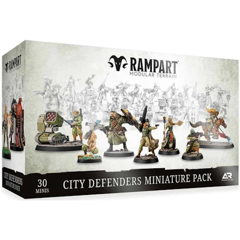 Dungeons & Lasers Rampart City Defenders Miniature