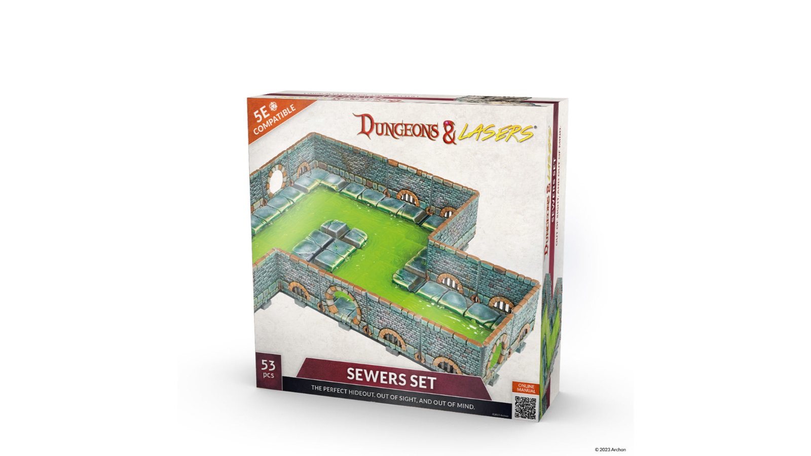 Archon Studio Dungeon and Laser Starter Sewers Set
