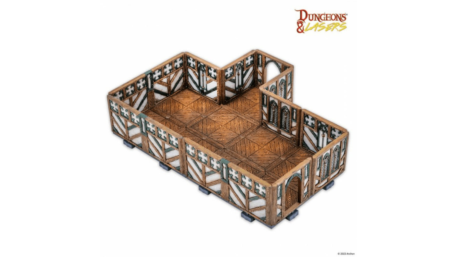 Dungeons & Lasers Expansion Bits Tudor Mansion