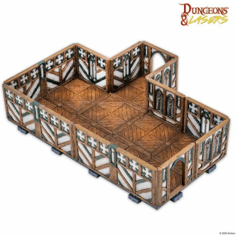 Dungeons & Lasers Expansion Bits Tudor Mansion