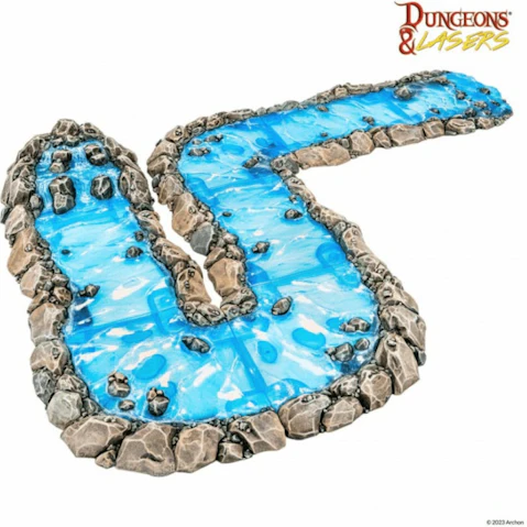 Dungeons & Lasers Expansion Bits Modular River