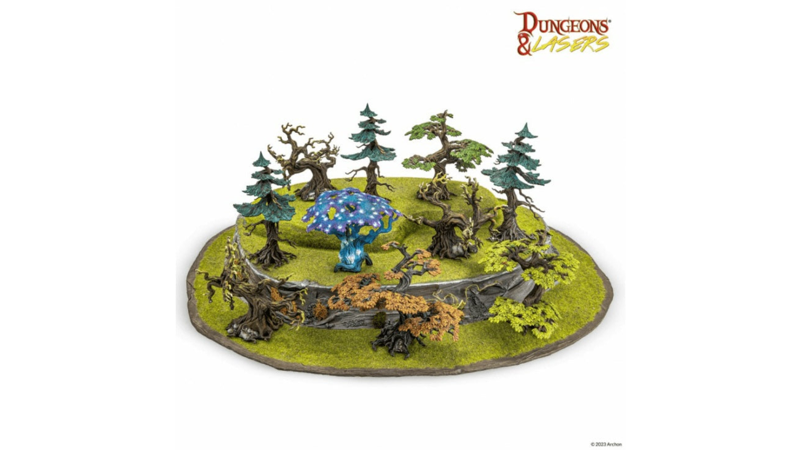 Dungeons & Lasers Expansion Bits Trees