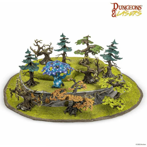 Dungeons & Lasers Expansion Bits Trees