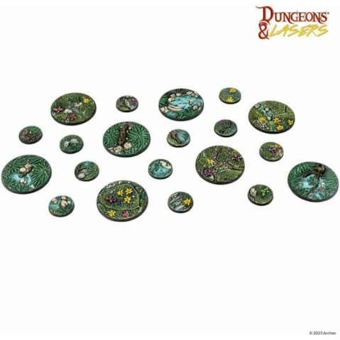 Dungeons & Lasers Miniatures Detailed Base