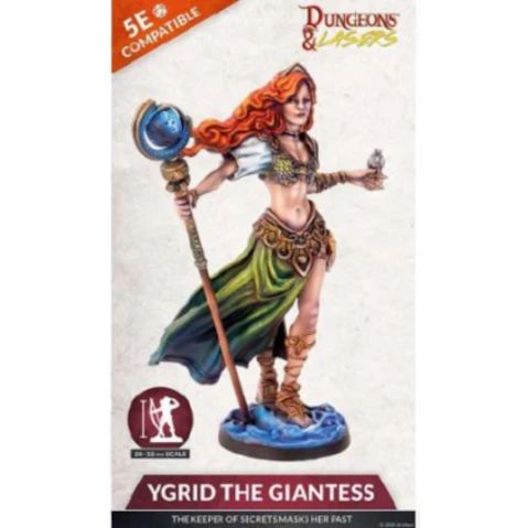 Dungeons & Lasers Miniatures Ygrid the Giantess