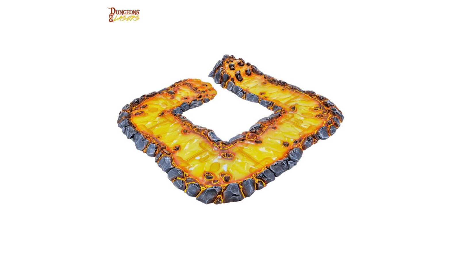 Dungeons & Lasers Expansion Bits Modular Lava