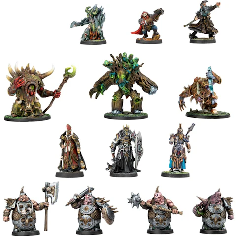 Dungeons & Lasers Miniatures Deuslair Core Set
