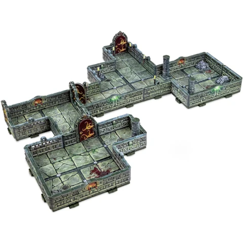 Dungeons & Lasers PrismaCast Pre-Painted Terrain Pathfinder Abomination Vaults
