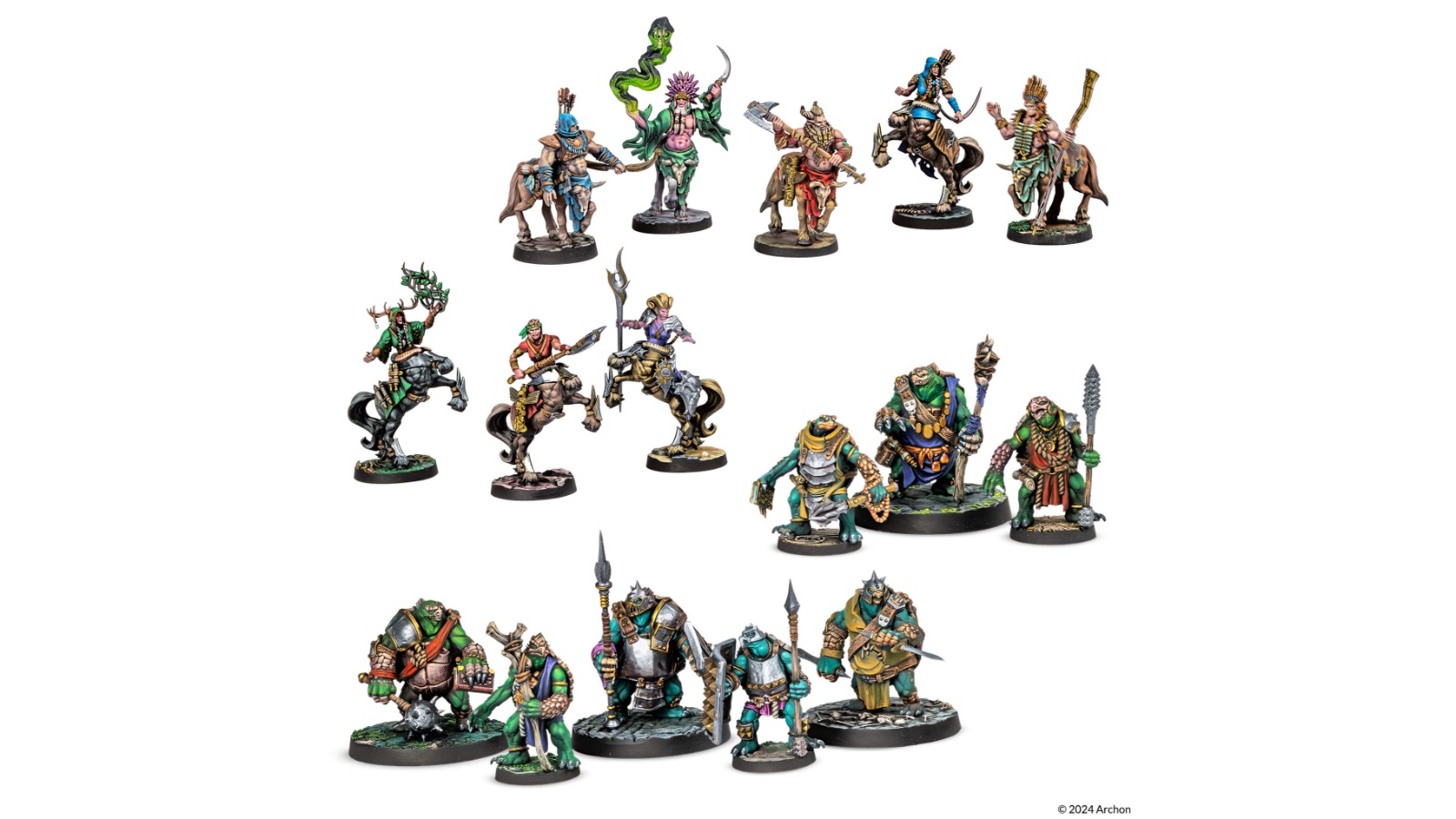 Dungeons & Lasers Miniatures Beastkin Hybrids Playable Character