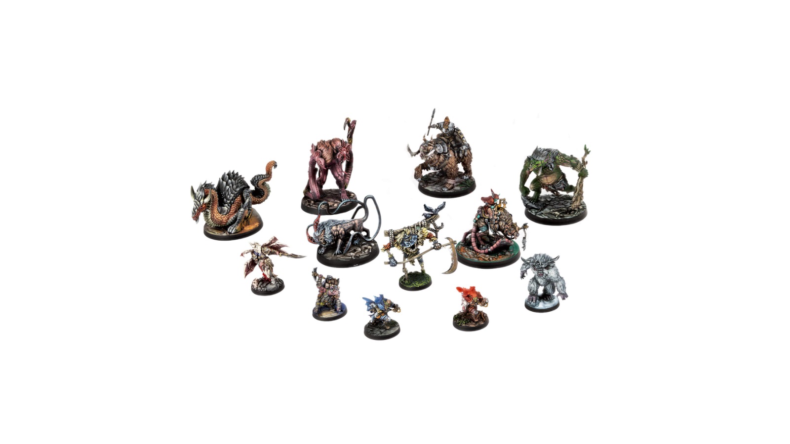 Dungeons & Lasers Miniatures Horrors of Deuslair