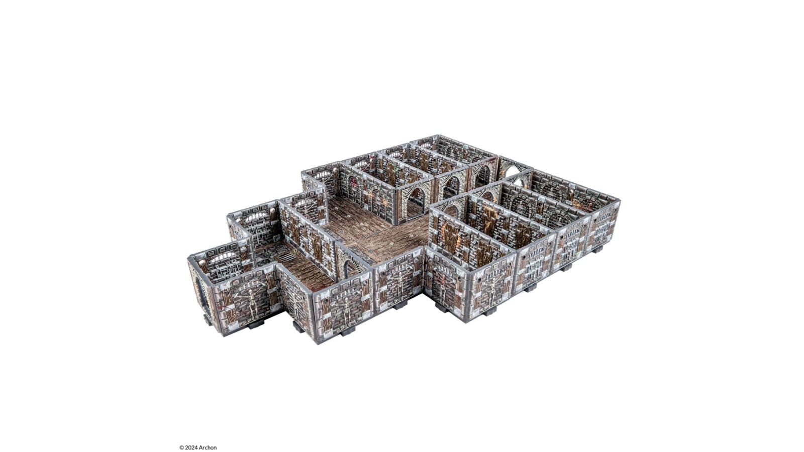 Dungeons & Lasers PrismaCast Pre-Painted Terrain Chambers of Torment