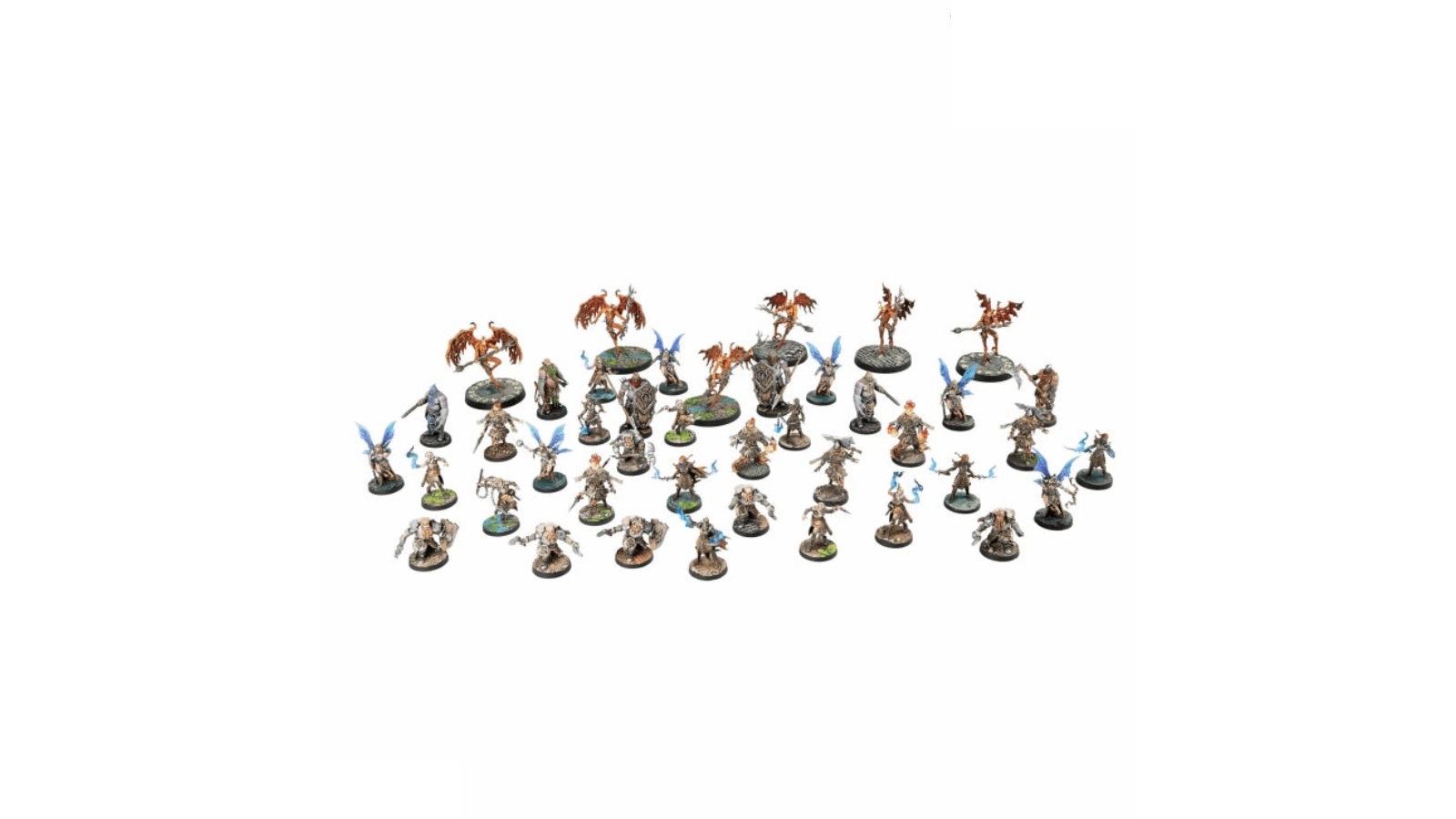 Dungeons & Lasers Miniatures Armies of Deuslair