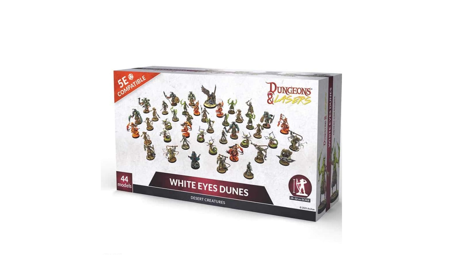 Dungeons & Lasers Miniatures White Eyes Dunes