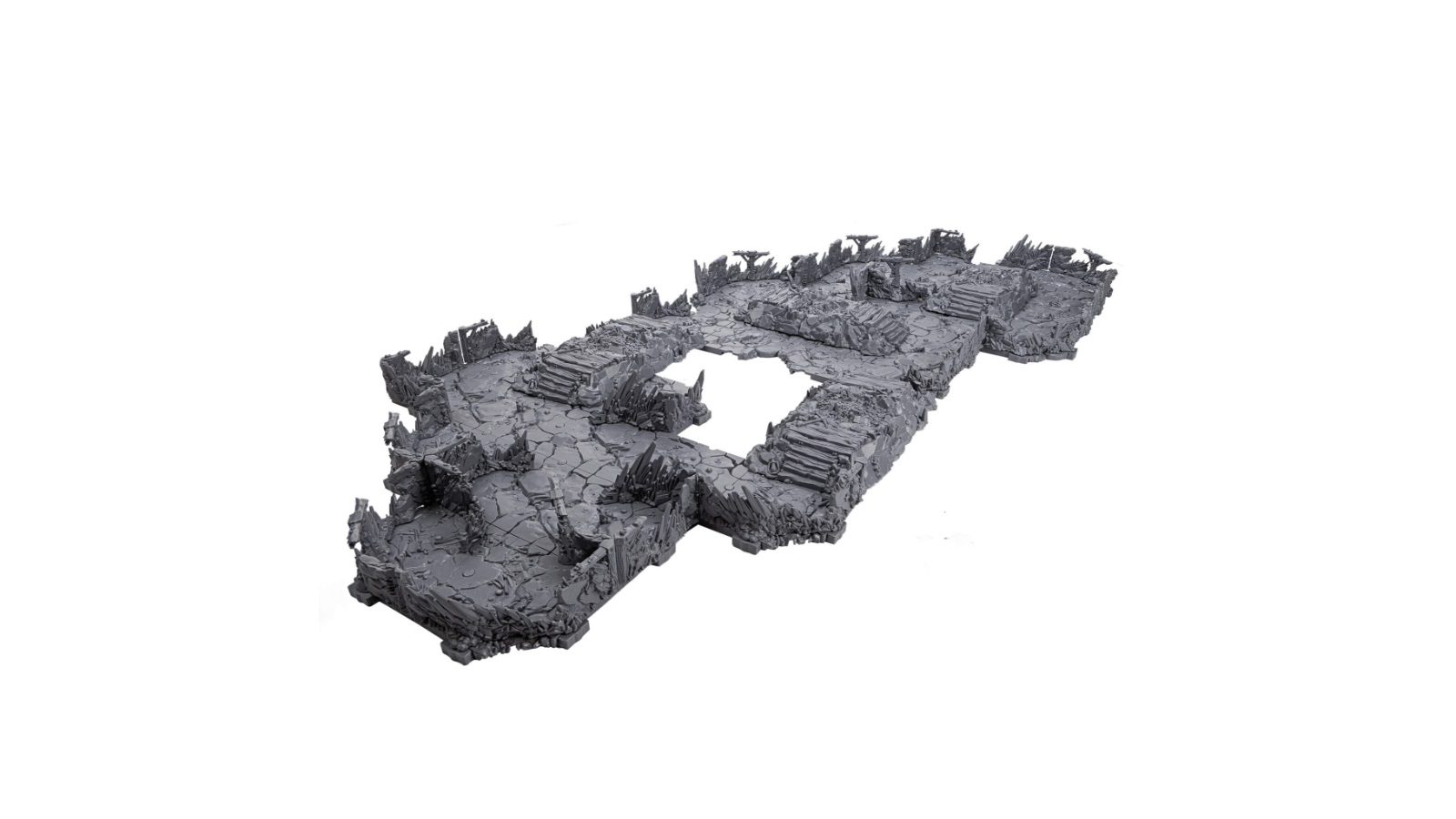 Dungeons & Lasers Half-Height Wall Deep Mines