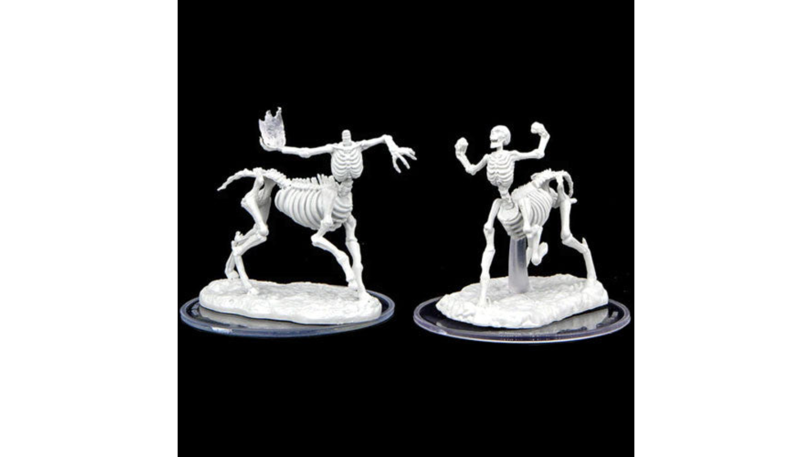 Critical Role Unpainted Minis Skeletal Centaurs