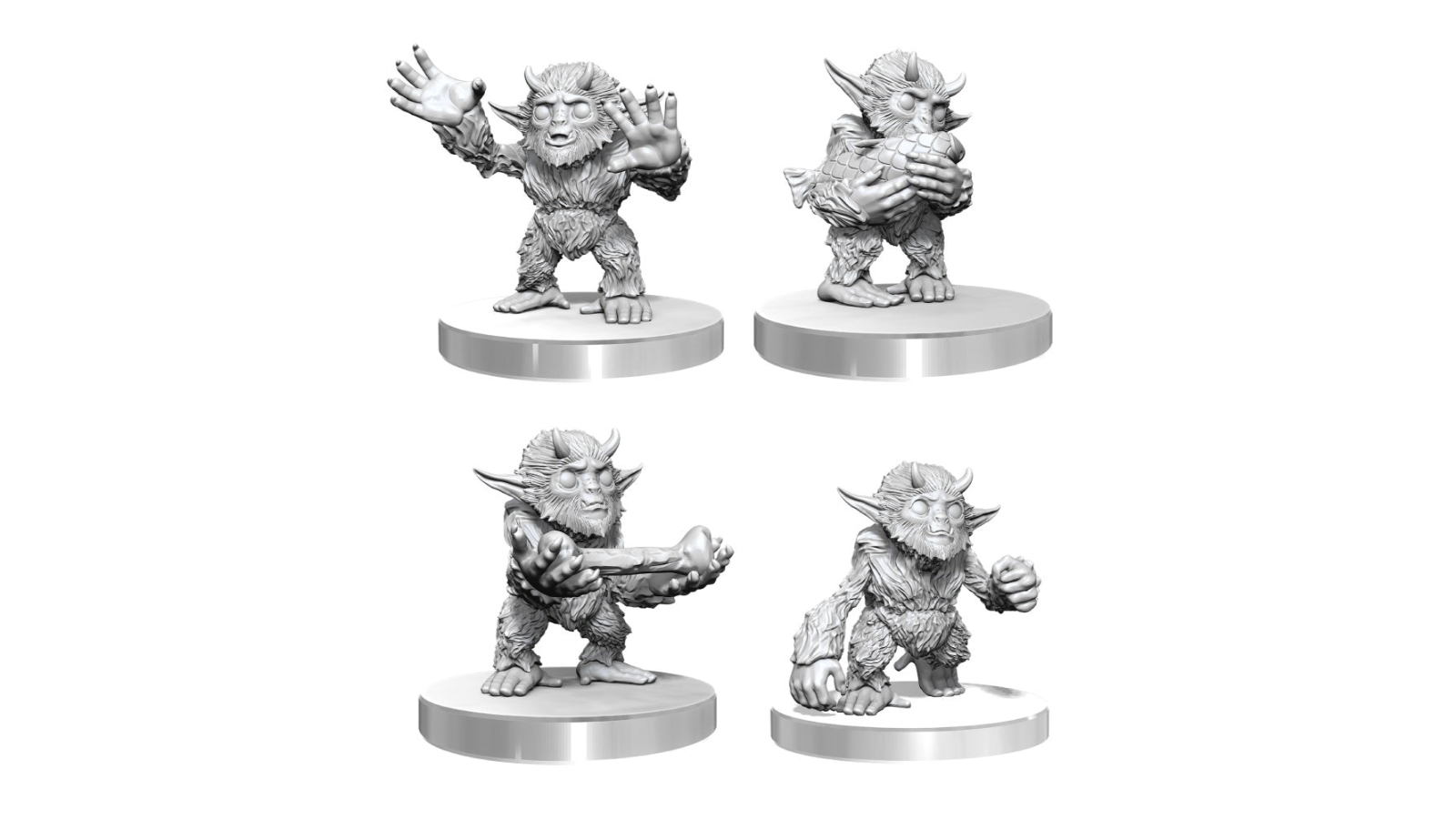 Dungeons & Dragons Nolzur's Marvelous Miniatures Yeti Tykes