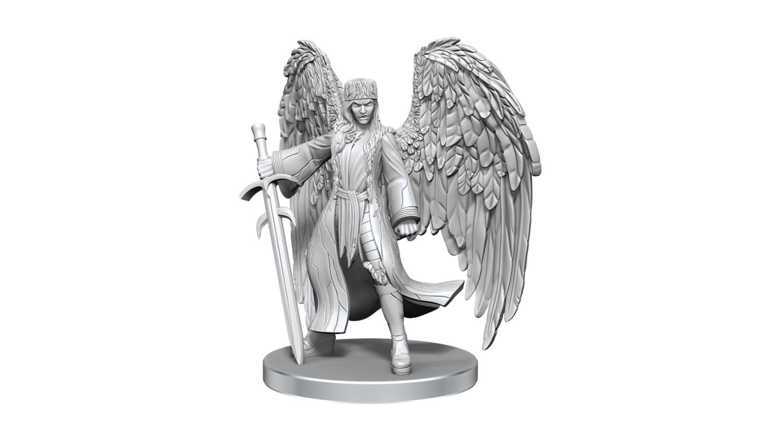 Critical Role Unpainted Miniatures Yasha Nydoorin