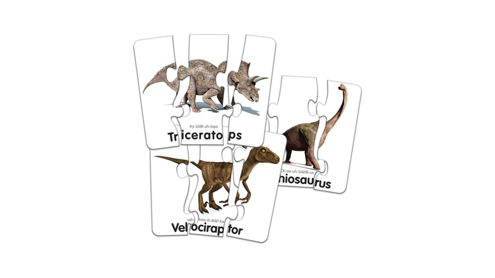 Learning Journey Match It Head to Tail Dinos Toy