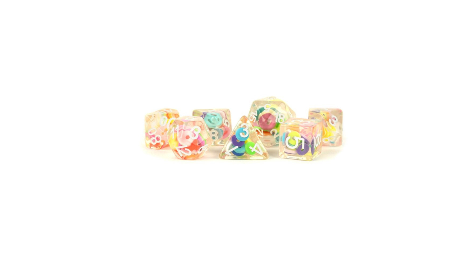 Fanroll Critical Loops 1.6cm Resin Poly Dice Set