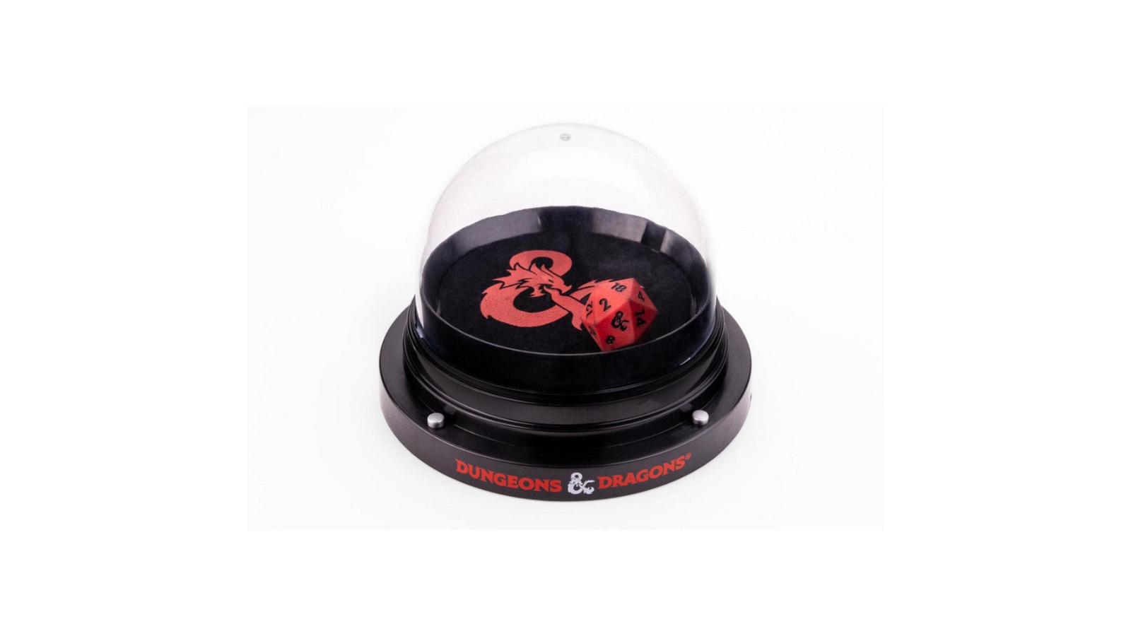 Fanroll Dungeons and Dragons Orb of Possibility Dice Roller with Silicone D20 Removable Lid