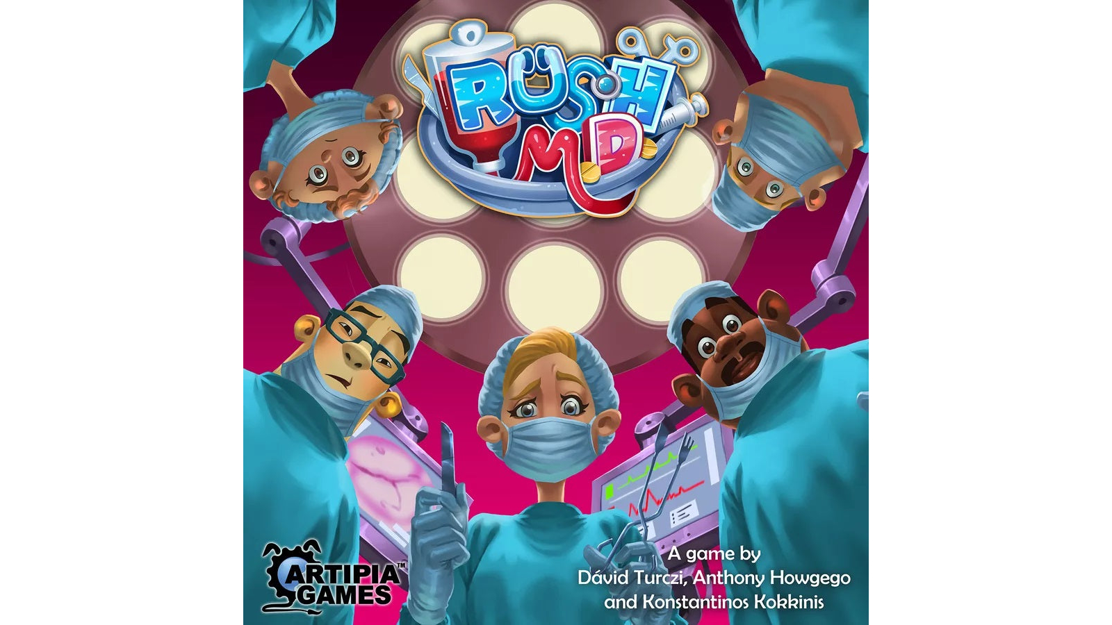 Artipia Games Rush MD Board Game