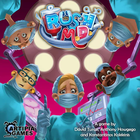 Artipia Games Rush MD Board Game