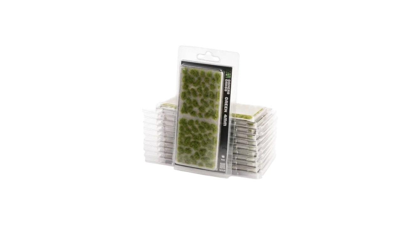 Gamers Grass 0.4cm Grass Tufts - Green Wild