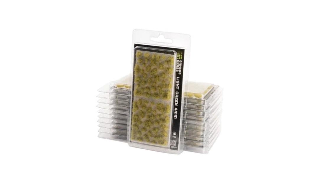 Gamers Grass 0.4cm Grass Tufts - Light Green Wild