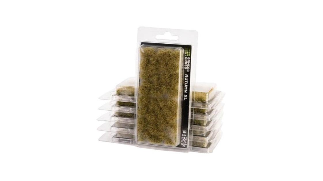 Gamers Grass X-Large Grass Tufts - Autumn