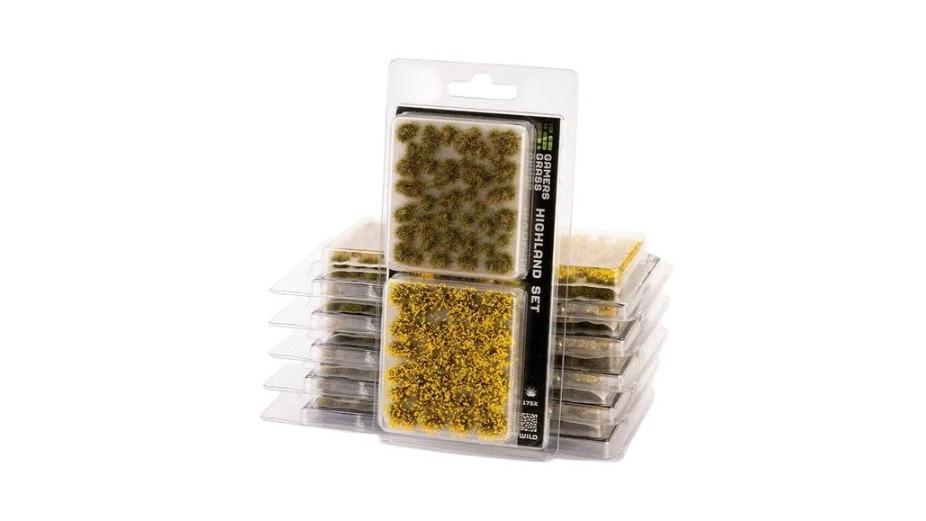 Gamers Grass Highland Tufts Set