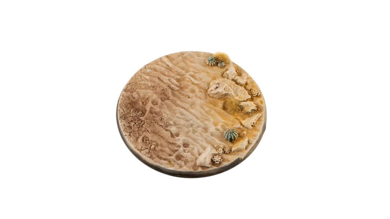 Gamers Grass Round Battle Ready Bases Deserts of Maahl - 9cm